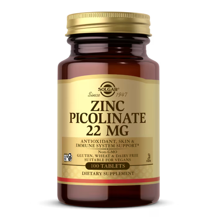 Solgar Zinc 50mg Tabs 100’s