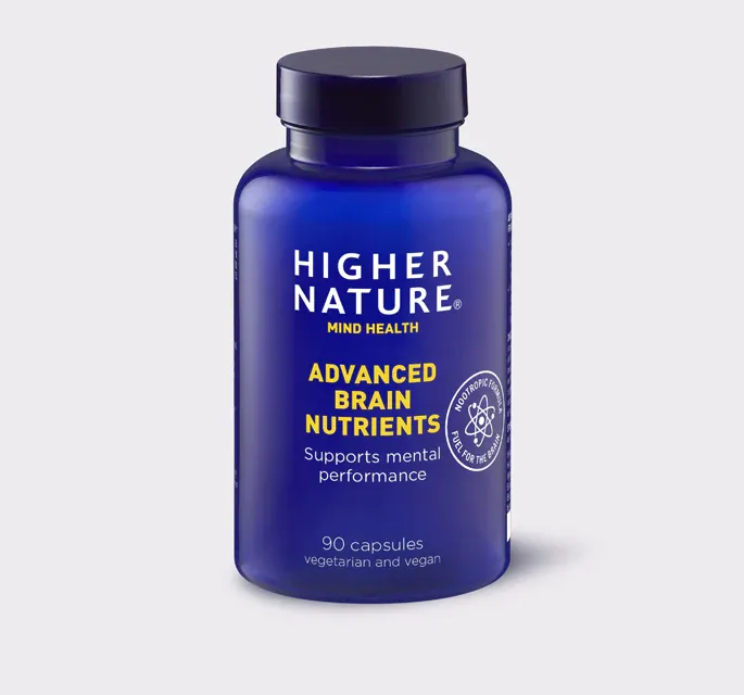 Higher Nature Advanced Brain Nutrients Caps 90’s