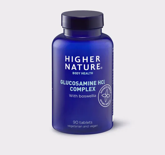 Higher Nature Glucosamine HCL Complex with Boswellia Tabs 90’s