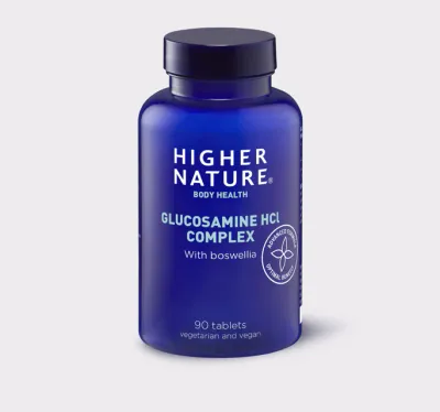 Higher Nature Glucosamine HCL Complex with Boswellia Tabs 90’s Higher Nature Glucosamine HCL Complex with Boswellia Tabs 90’s
