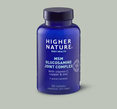 Higher Nature MSM Glucosamine Joint Complex 90’s
