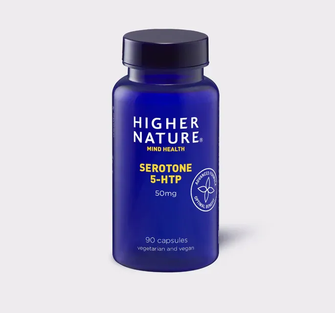 Higher Nature Serotone 5-HTP 50mg Caps 90’s