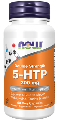 NOW 5-HTP 200mg Caps 60’s