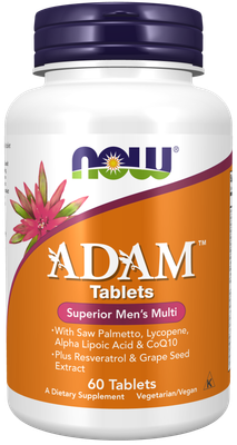 NOW Adam Men’s Multivitamin Tabs 60’s