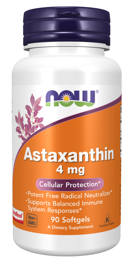 NOW Astaxanthin 4mg Caps 60’s