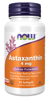 NOW Astaxanthin 4mg Caps 60’s