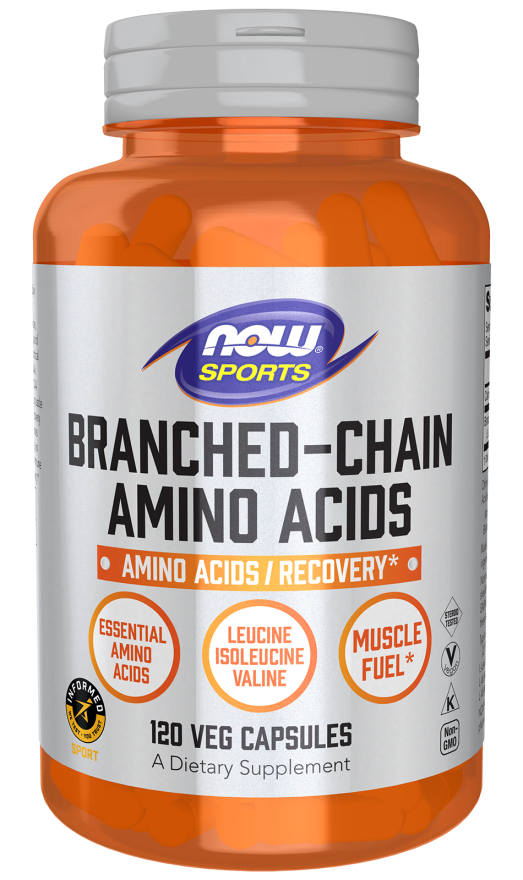 NOW Branched Chain Amino Acids Caps 120’s
