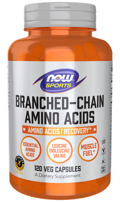NOW Branched Chain Amino Acids Caps 120’s