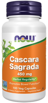 NOW Cascara Sagrada 450mg Caps 100’s