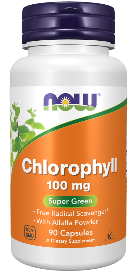 NOW Chlorophyll 100mg Caps 90’s