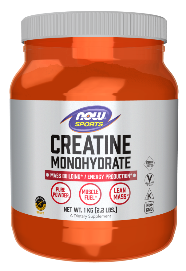 NOW Creatine Monohydrate Powder 1kg