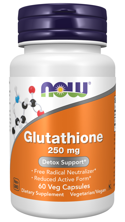 NOW Glutathione 250mg Caps 60’s