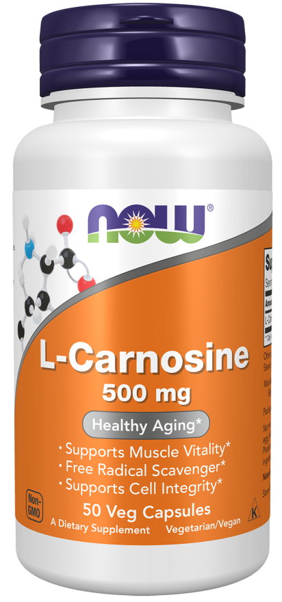 NOW L-Carnosine 500mg Caps 50’s