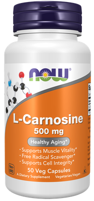 NOW L-Carnosine 500mg Caps 50’s