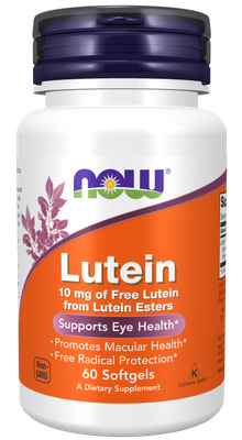 NOW Lutein Esters 10mg 60’s