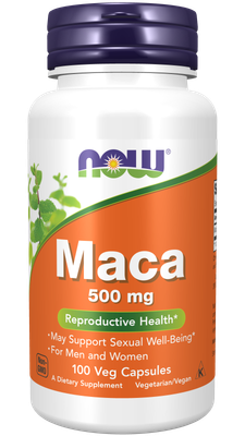 NOW Maca 500mg 100’s