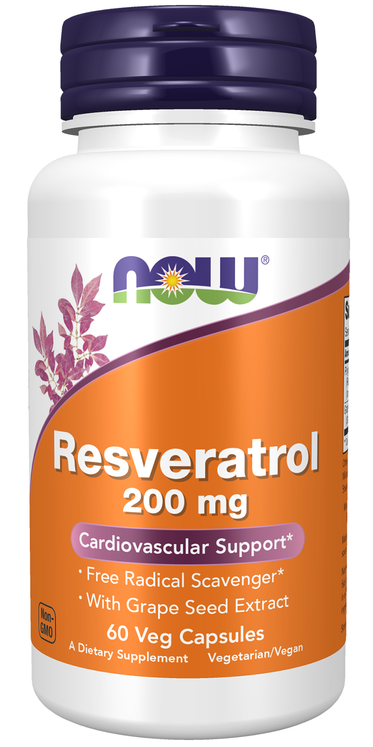NOW Natural Resveratrol 60’s
