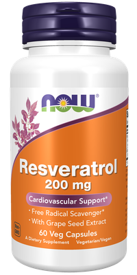 NOW Natural Resveratrol 60’s