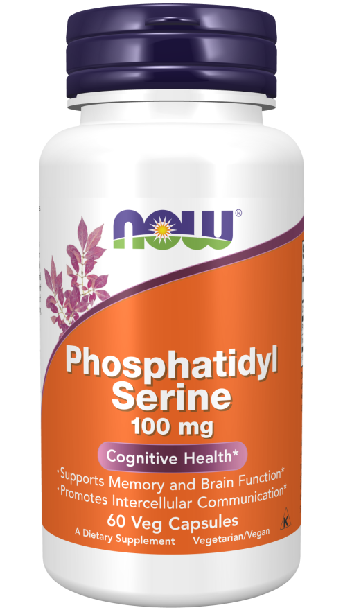 NOW Phosphatidyl Serine 100mg 60’s