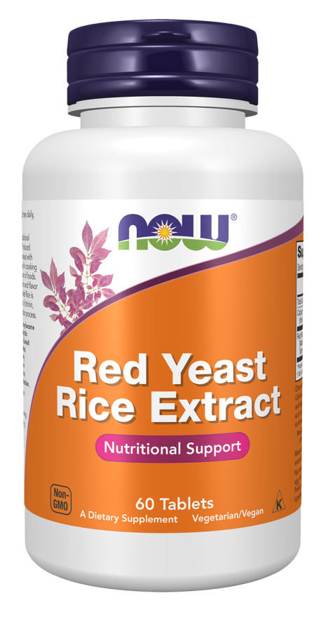 NOW Red Yeast Rice 600mg 60’s