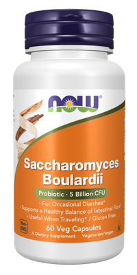 NOW Saccharomyces Boulardii Vcaps 60’s