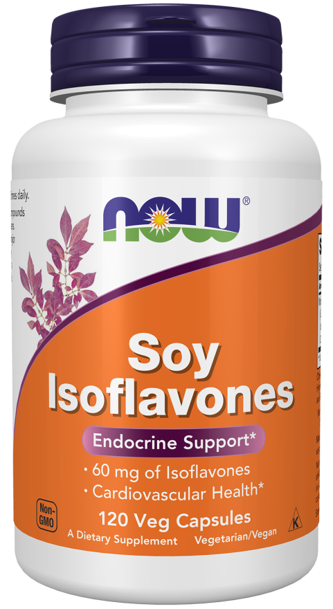 NOW Soy Isoflavones Vegicaps 120’s