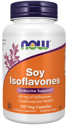 NOW Soy Isoflavones Vegicaps 120’s
