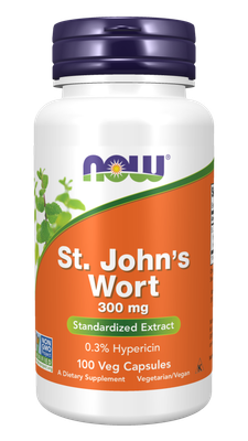 NOW St John’s Wort Extract 300mg Caps 100’s NOW St John’s Wort Extract 300mg Caps 100’s