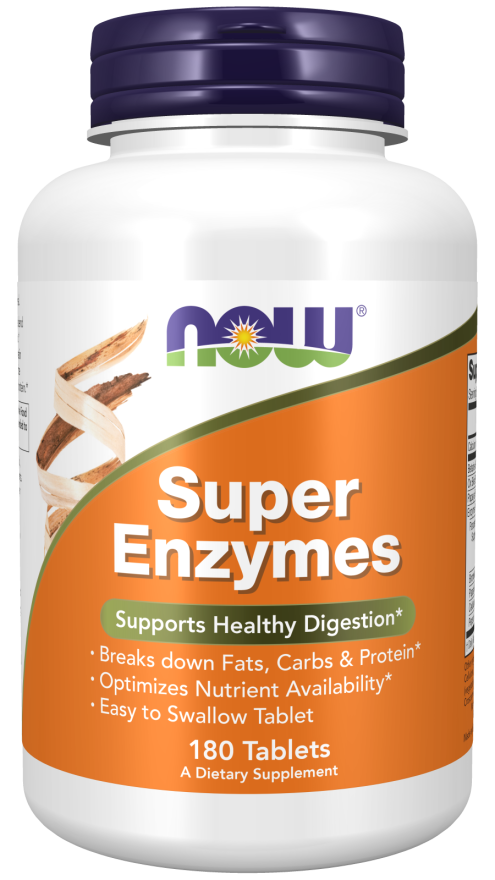 NOW Super Enzymes Tabs 180’s