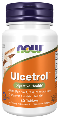 NOW Ulcetrol with PepZin GI Tabs 60’s