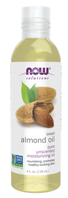 NOW Sweet Almond Oil 118ml NOW Sweet Almond Oil 118ml