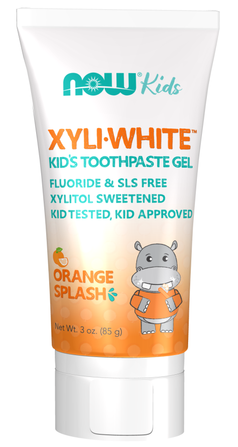 NOW XyliWhite Kids Toothpaste Gel Orange 85gm