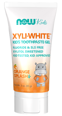 NOW XyliWhite Kids Toothpaste Gel Orange 85gm