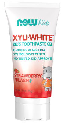 NOW XyliWhite Kids Toothpaste Gel Strawberry 85gm