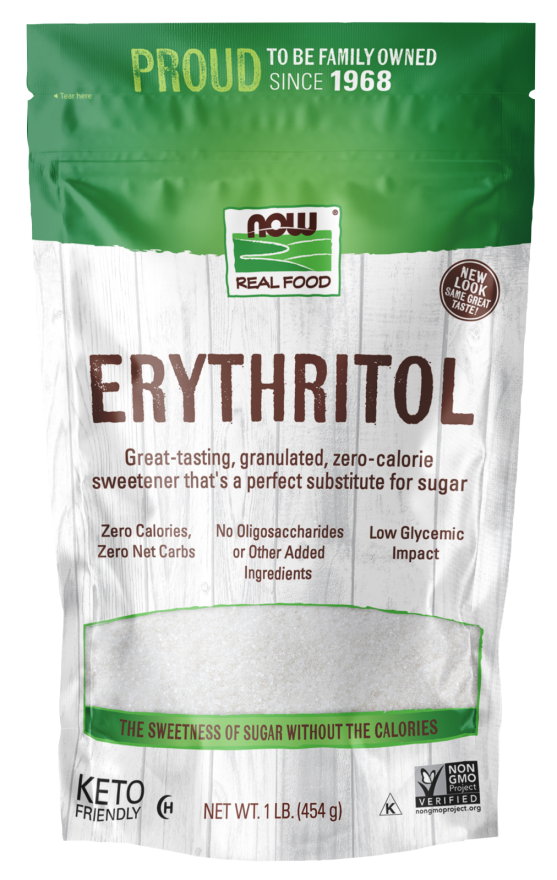 NOW Erythritol 454gm
