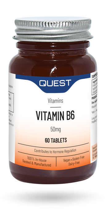 Quest Vitamin B6 50mg 60’s