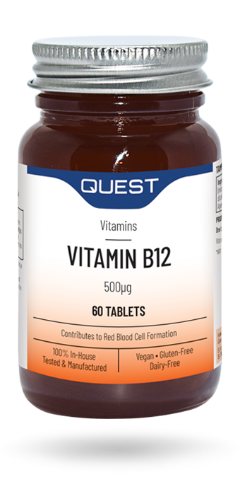 Quest Vitamin B12 Vegan 500 µg 60’s