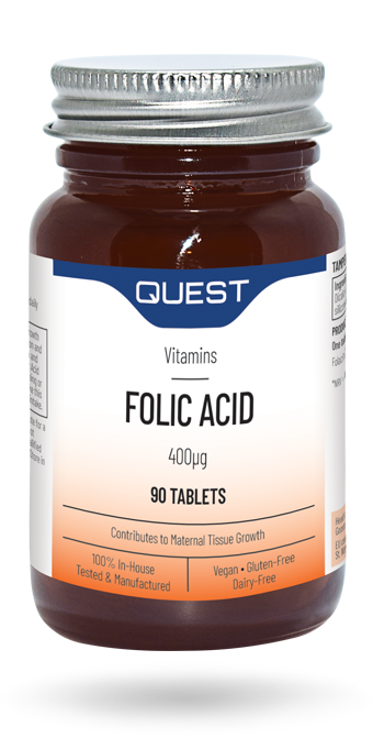 Quest Folic Acid 400 µg 90’s