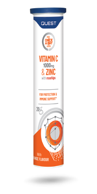 Quest OAD Vitamin C 1000mg + Zinc + Rosehips 20’s Quest OAD Vitamin C 1000mg + Zinc + Rosehips 20’s