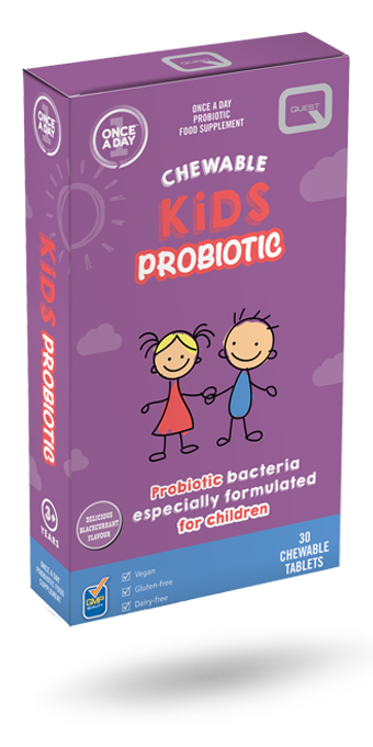 Quest OAD Chewable Kids Probiotic 30’s