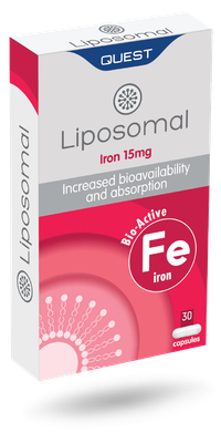 Quest Liposomal Iron 15mg 30’s