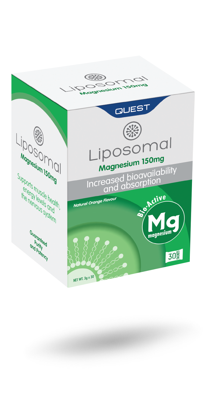 Quest Liposomal Magnesium 150mg Sachets 30’s