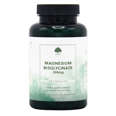 G&amp;G Magnesium Bisglycinate 200mg Vcaps 90’s
