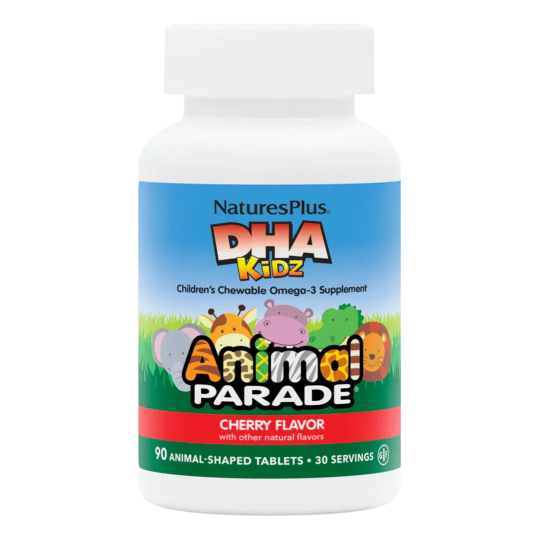 NaturesPlus Animal Parade DHA for Kids 90&#39;s