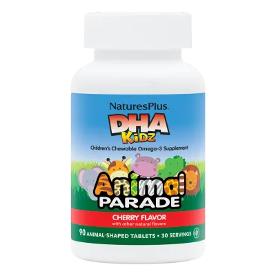 NaturesPlus Animal Parade DHA for Kids 90&#39;s