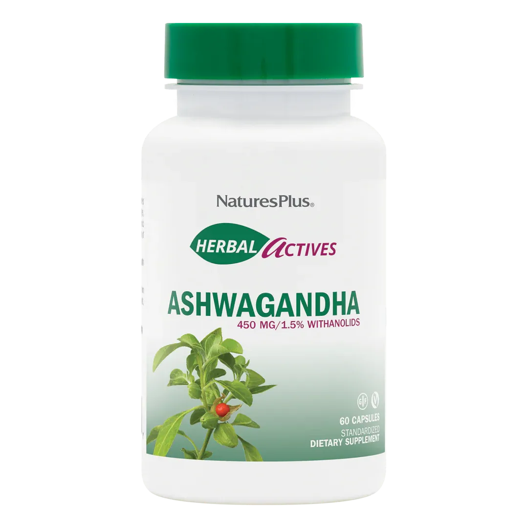 NaturesPlus Ashwagandha Ext 450mg Vcaps 60&#39;s