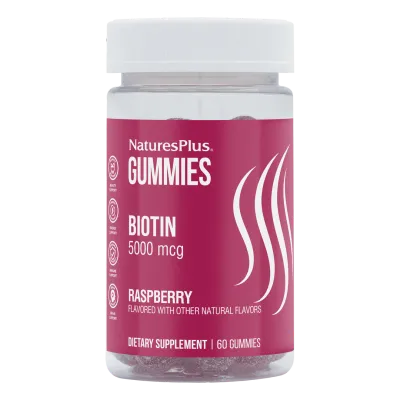 NaturesPlus Biotin 5000mcg Gummies 60&#39;s