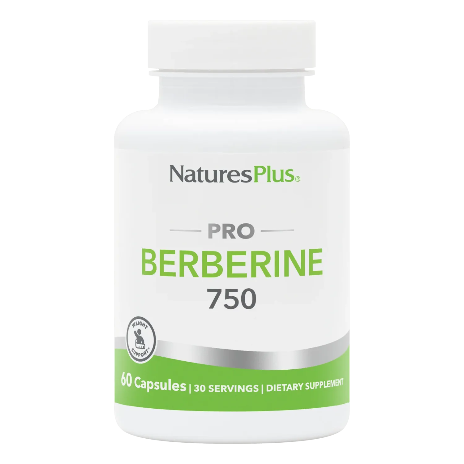 NaturesPlus Berberine 750mg Caps 60&#39;s