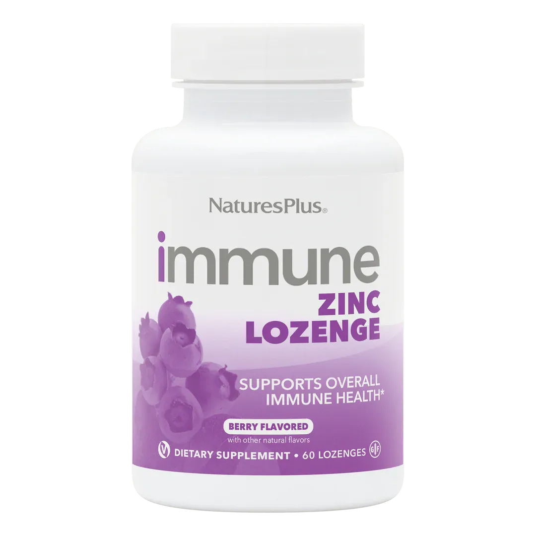 NaturesPlus Immune Zinc Lozenges 60&#39;s