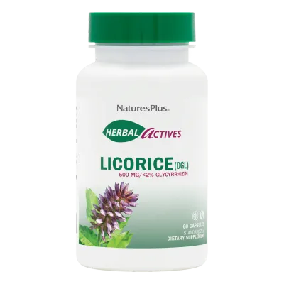 NaturesPlus Licorice DGL 60&#39;s